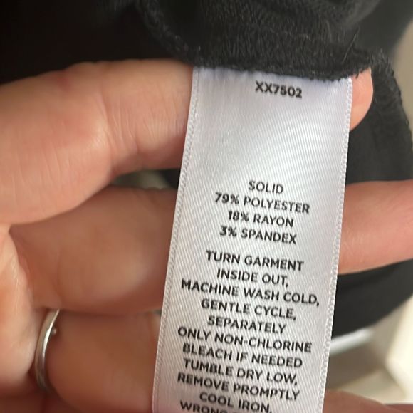 BP by Nordstrom black long sleeve shirt size 3X New - Picture 8 of 10